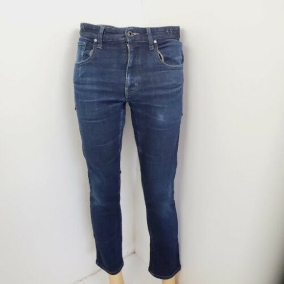 Nike SB Mens Blue High Rise Denim Jeans Size 30